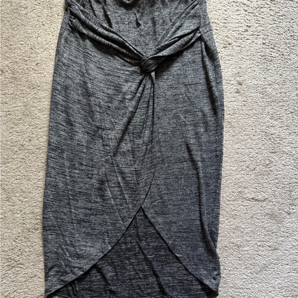 Elegant Gray Women's Skirt